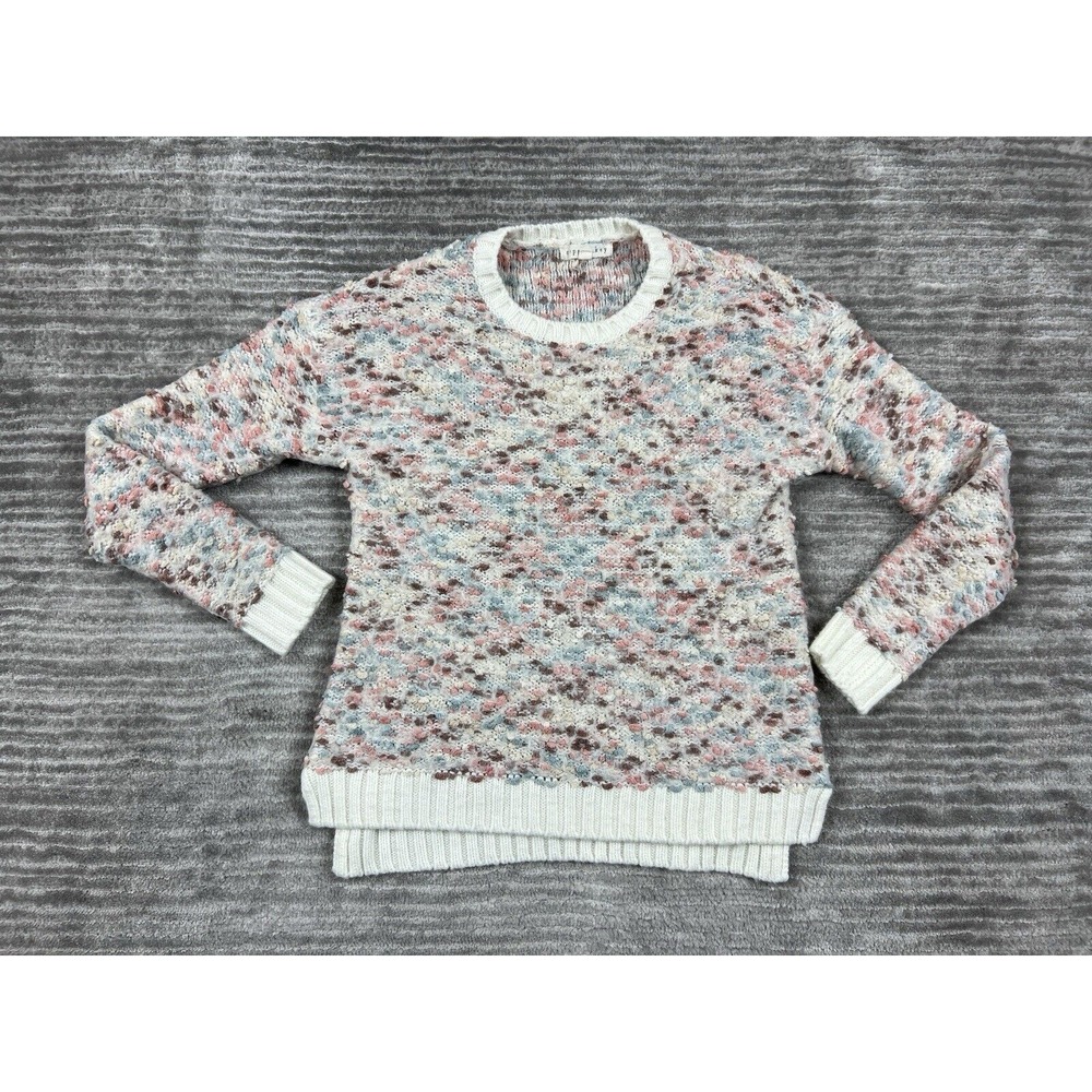 Copper Key Sweater Womens Medium Multicolor Long Sleeve Polyester Blend